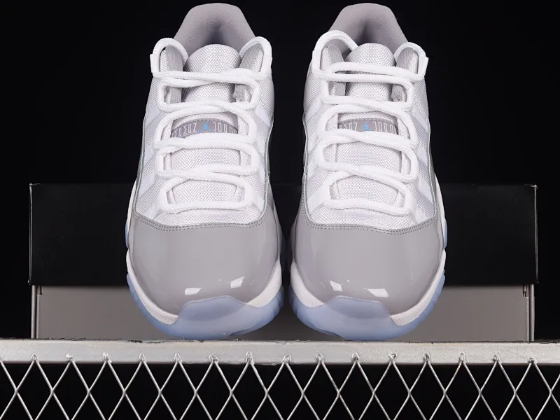 All categories Air Jordan Jordan series basketball shoes Air Jordan 11 pure original version Air Jordan 11 Low "Cement Grey" AJ11 Joe 11 cool gray low-top basketball shoes AV2187-140